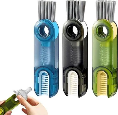 Imagen del producto de Cepillo de limpieza multifunción para botellas de agua y termos