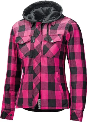 Produktbild von Held Lumberjack II Damen Motorrad Textiljacke, schwarz/pink, XS