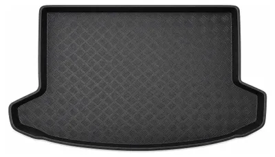 Produktbild von Kofferraumwanne für SsangYong Korando IV 2019- (variabler Ladeboden, obere Position) – Schwarz, passgenau