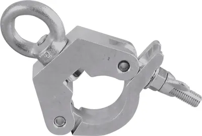 Zdjęcie produktu dla EUROLITE TPC-31 Klammer mit Öse, silber (59006865)