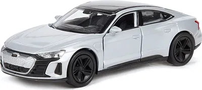 Immagine prodotto di AUDI RS E-tron GT modello di auto 12cm metallo WELLY modello di auto giocattolo auto bambini regalo 82 (argento-metallico)