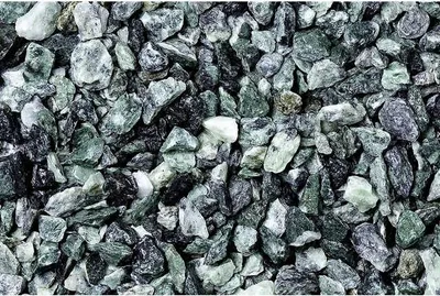 Produktbild von Splitt Verde Alpi 22 - 30 mm grün 25 kg