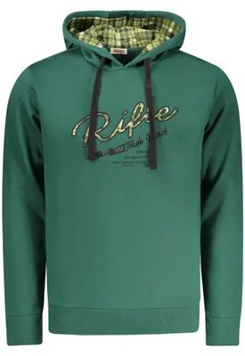 Produktbild von RIFLE Herren-Sweatshirt mit Reißverschluss, grün