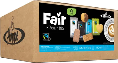 Immagine prodotto di Hoppe Gebäck Fair Trade Mischung HC078 150 St./Pack.