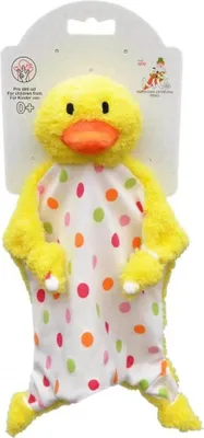 Produktbild von Schmusetuch Ente - Schmusehandpuppe Ente, Schnuffeltuch