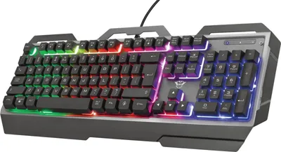 Image de Trust GXT 856 Torac clavier USB QWERTY Anglais américain Noir