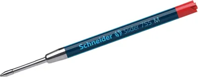 Produktbild von Schneider Slider 755 Kugelschreiberminen M rot, 10 St.