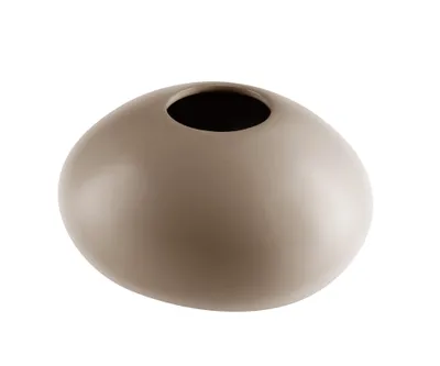 Image de Vase 'Stone' (18x15x10cm), brun