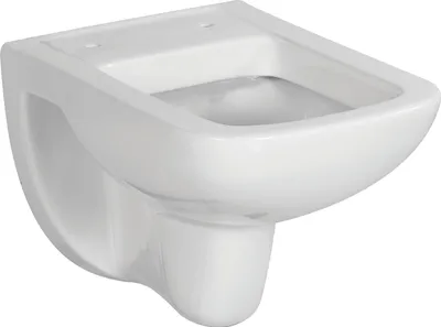Produktbild von sanicomfort Hänge Wand-WC OPIA, eckig, mit Spülrand, Abgang waagrecht, Sanitärkeramik, weiß, ohne WC-Sitz