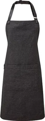 Immagine prodotto di Premier Workwear PR144 | Grembiule pettorina Annex Oxford, 72 x 86 cm - Colore: Nero - Dimensioni: 72 x 86 cm