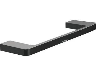 Produktbild von Ravak 10° - Handtuchhalter, 250 mm, Schwarz X07P560