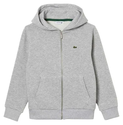 Obrázek produktu pro Lacoste - Mikina "Basic" se zapínáním na zip, model GT44078 (176) (Melírovaná šedá)