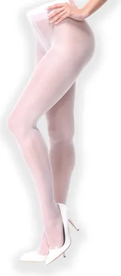 Immagine prodotto di Misso Collant Con Taglio Sul Cavallo Bianco L/Xl
