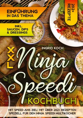 Produktbild von XXL Ninja Speedi Kochbuch