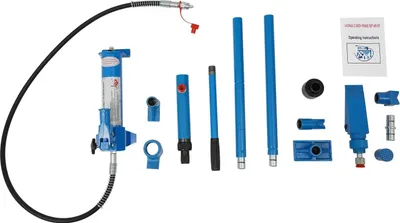 Obrázok produktu pre Hydraulický zdvihák, vysoká nosnosť, kompaktný dizajn, modrý