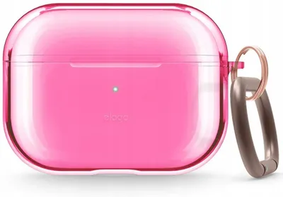 Immagine prodotto di Elago Custodia trasparente per AirPods Pro, rosa neon