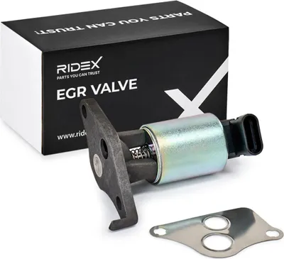 Produktbild von RIDEX 1145E0041 AGR-Ventil mit Dichtung für OPEL Astra G CC (T98) Abgasrückführungsventil