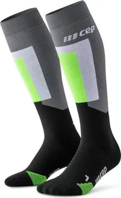 Produktbild von CEP Herren Ski Thermo Socken Tall schwarz / grün v3  : V Größe: V