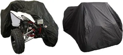 Zdjęcie produktu dla VECTOR Plandeka zewnętrzna do ATV/Quadów - Czarna - L