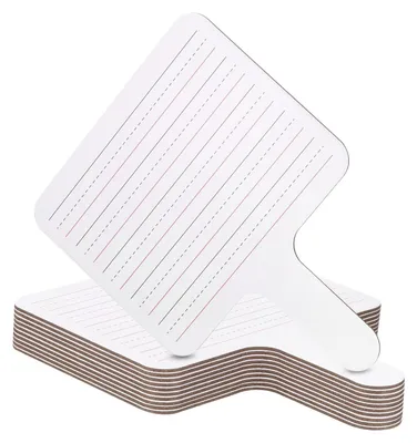 Immagine prodotto di Solidchoice - Set di 10 lavagne cancellabili a secco, con superficie utilizzabile su entrambi i lati