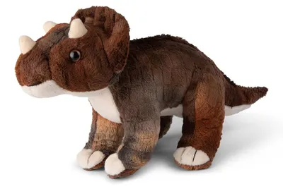 Image de WWF - Peluche - Triceratops (15cm) réaliste Peluche en peluche