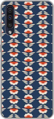 Produktbild von MuchoWow® Handyhülle Schutzhülle Hülle für Telefoonhoesje Samsung Galaxy A50 Muster - Abstrakt - Blumen Silikon Softcase Handy Hülle - Mobiltelefonhülle