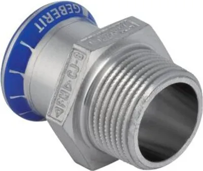Produktbild von Geberit 81724 Mapress Edelstahl Übergang mit AG