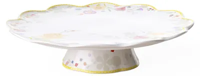 Image de Villeroy & Boch Spring Awakening Kuchen- & Servierset 2-teilig – Tortenplatte auf Fuß & große Schale
