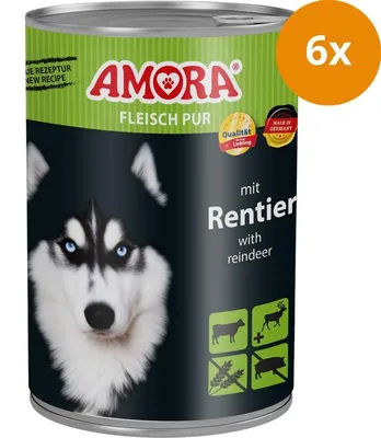 Immagine prodotto di AMORA Dog Viande Pure avec Renne 400g