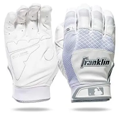 Image de Gants de Batting Franklin Shok Sorb X Blanc