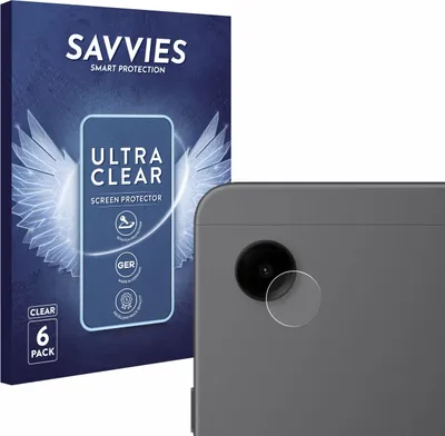 Produktbild von 6x Für Samsung Galaxy Tab A9 WiFi (NUR Kameraschutz) Schutzfolie Savvies Displayschutz Display Schutz Folie Klar Transparent