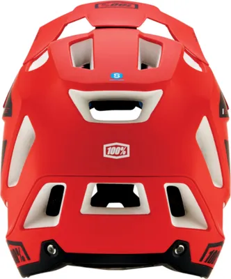 Produktbild von 100% Trajecta w/Fidlock Full Face Helm Gr.L / 58-61 cm Cargo Fluo Red