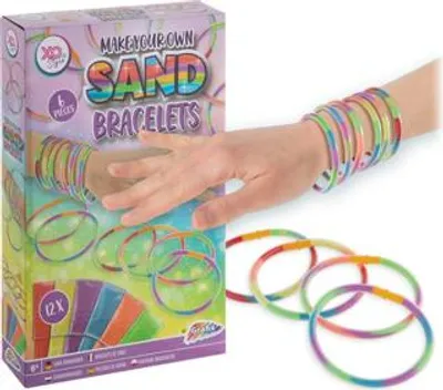 Produktbild von Herstellung von Grafix Sandarmbändern 18 Stück | 3 Stück