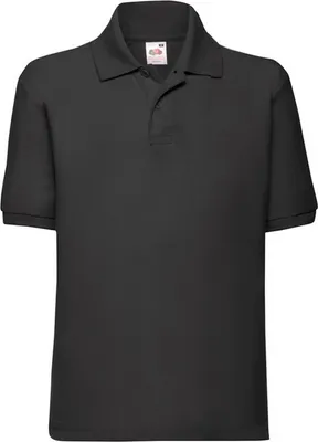 Immagine prodotto di Fruit of the Loom - Poloshirt "65/35" per bambini FK2570 (164-170) (Schwarz)
