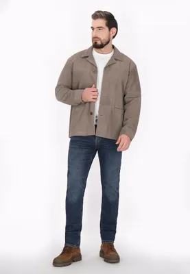 Image de Veste pour homme SAPORTA - couleur taupe, taille L