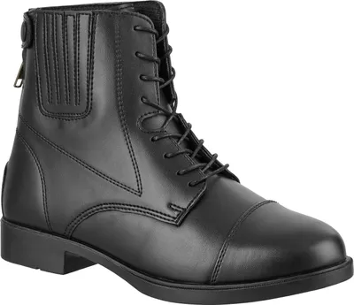 Produktbild von Suedwind Equestrian Stiefelette Contrace BZ Lace Vegan Winter Reitstiefelette gefüttert Teddyfell Black