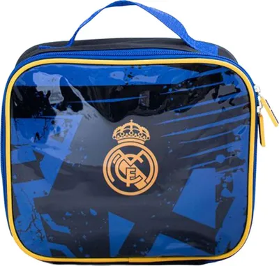 Image de Real Madrid CF - Sac à goûter, fragment BS5648 (taille unique) (Bleu foncé/noir)