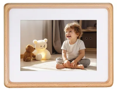 Imagen del producto de Omgoods - Marco de fotos de madera, 15 x 20 cm, para colocar sobre la mesa o para colgar en la pared, hecho de haya