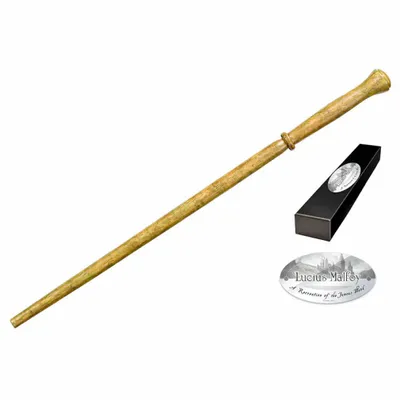 Productafbeelding van Harry Potter: Lucius Malfoy Toverstok Replica (37cm) - Character Edition