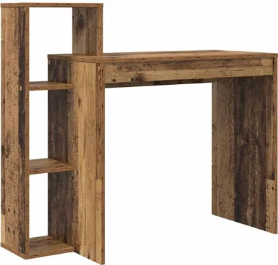 Immagine prodotto di vidaXL Scrivania con ripiano in legno di recupero 100 x 40 x 90 cm Materiale a base di legno