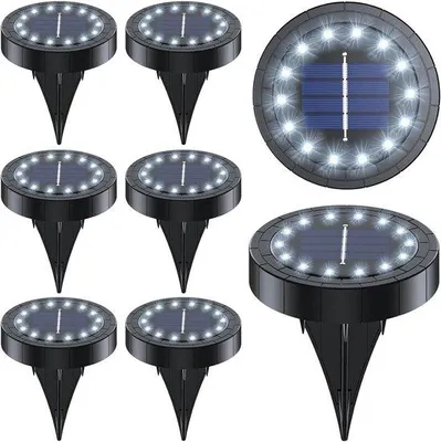 Obrázek produktu pro Solární LED lampy do zahrady a na terasu, vodotěsné, 14 LED diod