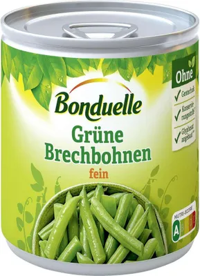 Produktbild von Bonduelle Grüne Brechbohnen fein für kalte und warme Speisen 200g