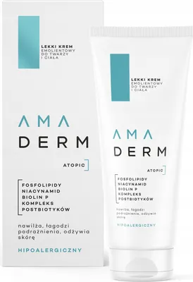 Produktbild von AMADERM ATOPIC Leichte, pflegende Creme für Gesicht und Körper 200 ml