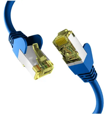 Produktbild von EFB Elektronik EC020200100, 25 m, Cat6a, S/FTP (S-STP), RJ-45, RJ-45, Blau