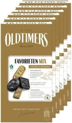 Produktbild von Oldtimers Jochums Lieblinge 6 x 185 Gramm Lakritz
