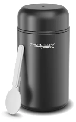 Produktbild von THERMOcafé by THERMOS TC DAILY FOOD JAR black mat 0,40l, 6h heiß & 12h kalt, mit