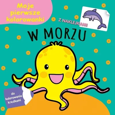 Immagine prodotto di W morzu. Moje pierwsze kolorowanki z naklejkami -