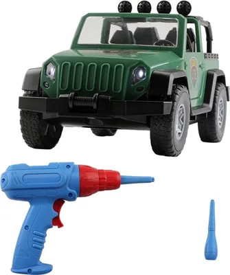 Produktbild von MoFun PD55-20 DIY Elektrische Bohrmaschine Jeep Kinder Puzzle Auto Spielzeug