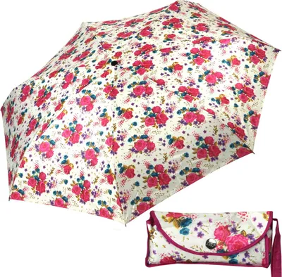 Produktbild von Cachemir Regenschirm Minischirm Damen pink