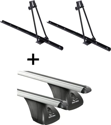 Produktbild von 2x Fahrradträger ORION + Dachträger VDP kompatibel mit für VW Golf VII 5 Türer ab 2012